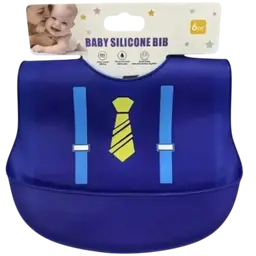 Babero de Silicona para Bebé