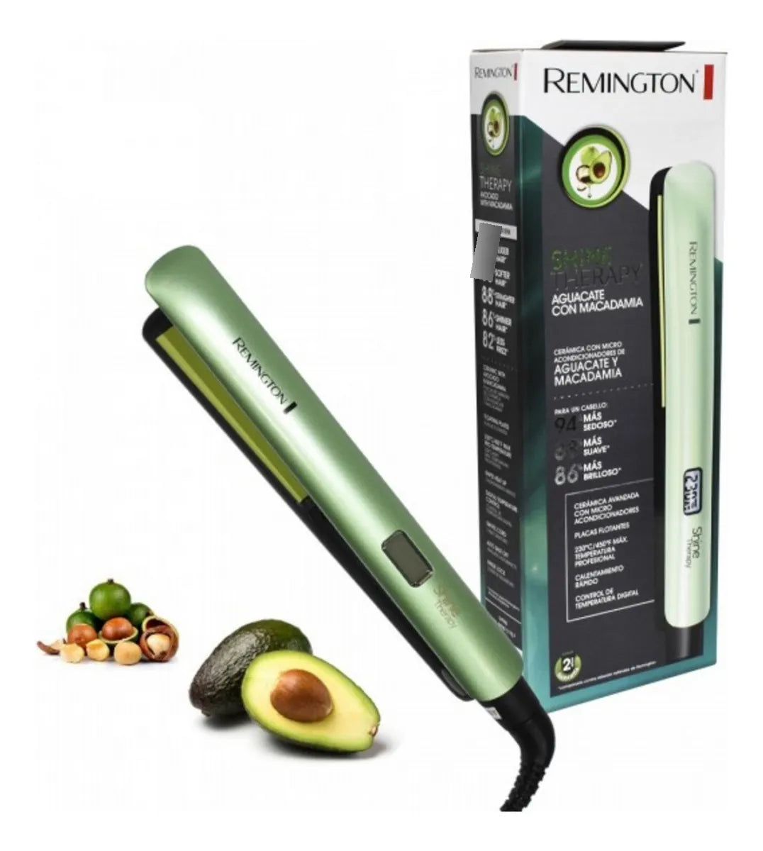 Plancha Remington (Aguacate y Macadamia)