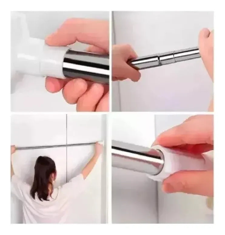 Barra extensible para colgar ropa