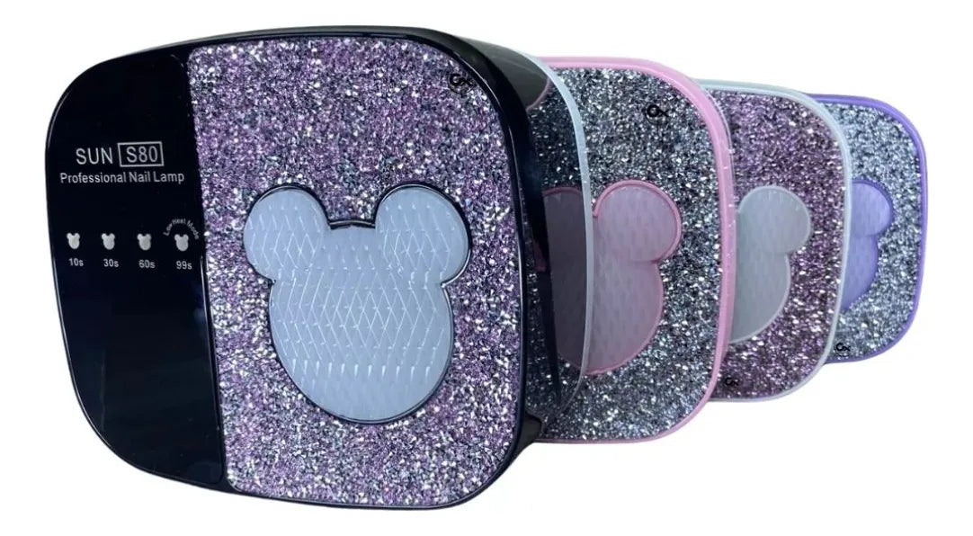 Lámpara de Uñas UV LED 108W Diseño Mickey