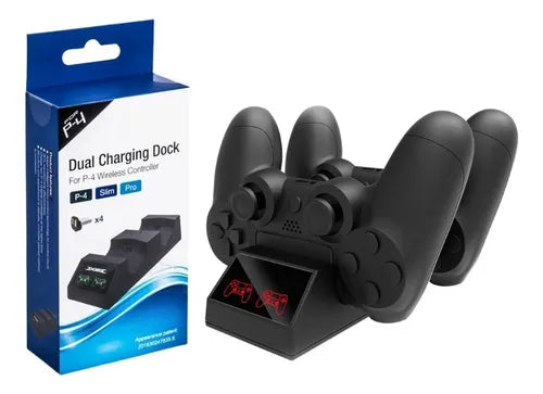 Base de Carga Dual para Controles PS4