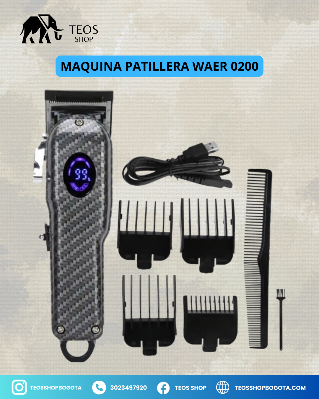 Maquina patillera Waer 0200