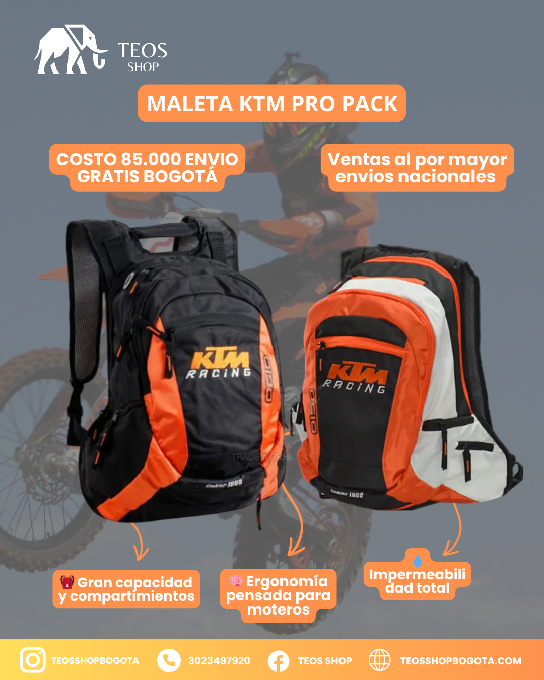 Maleta ktm Pro Pack