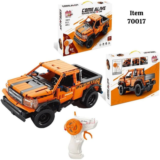 Camioneta todo terreno a control remoto armable de 443 piezas a escala 1:16 perfecta