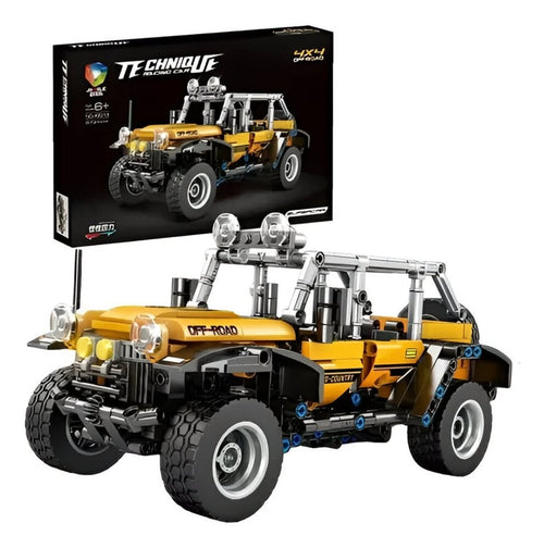 Campero 4x4 camioneta armable de juguete de 525 piezas a escala off road