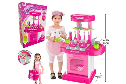 Juguete de cocina maleta