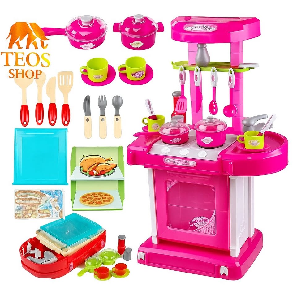 Juguete de cocina maleta