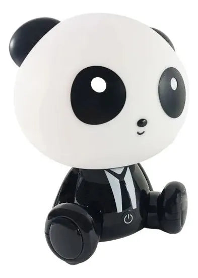 Lampara de mesa recargable con diseño de panda