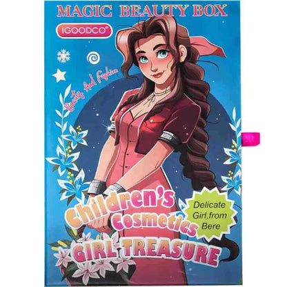 Libro mágico de maquillaje y accesorios para niñas