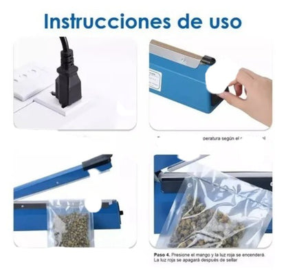 Maquina selladora de bolsas al vacío 20cm