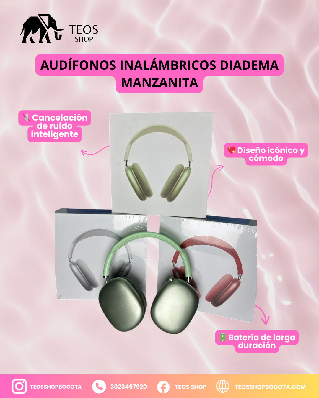 audífonos inalámbricos balaca manzanita