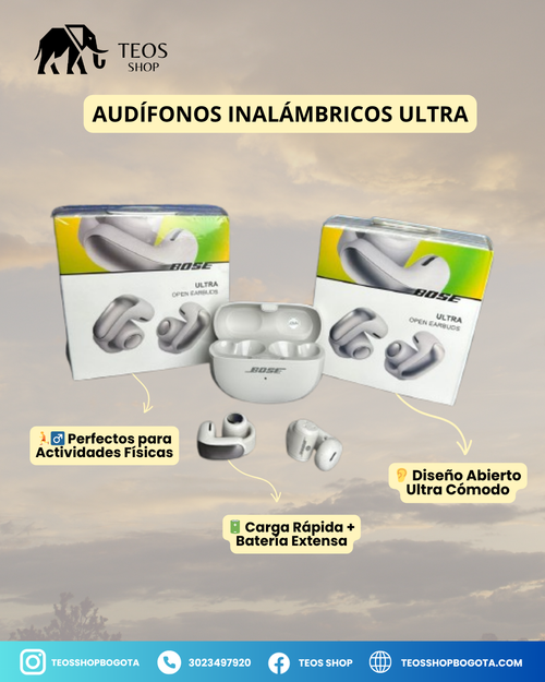 Audífonos inalámbricos ultra