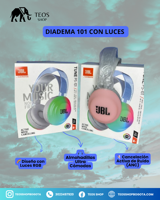 DIADEMA 101 CON LUCES