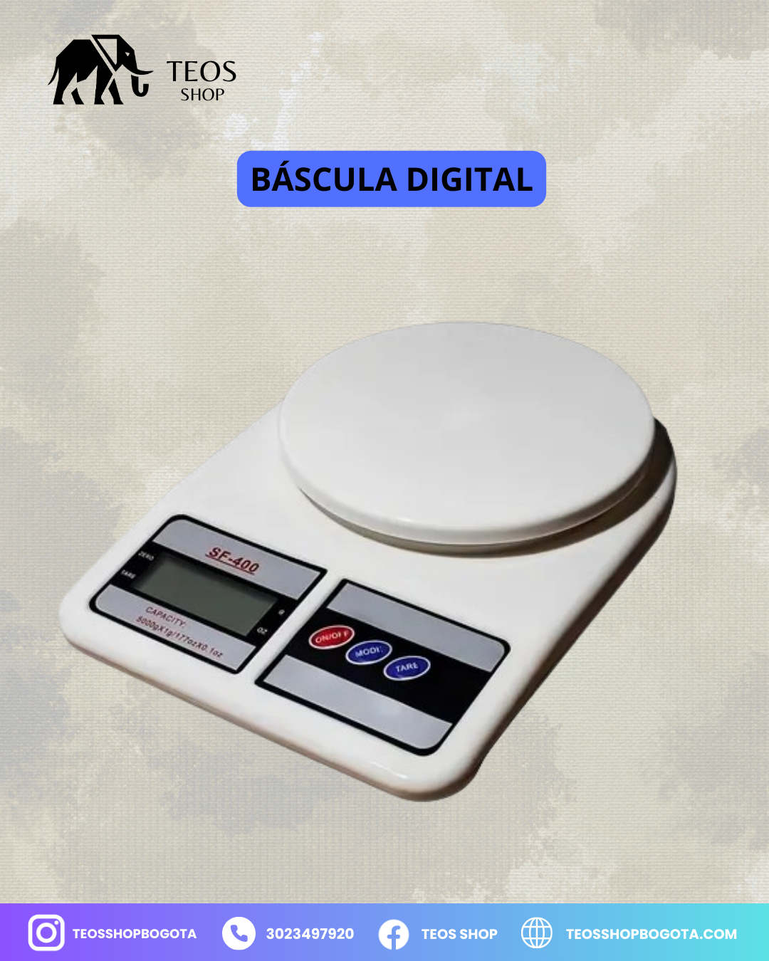 Báscula digital