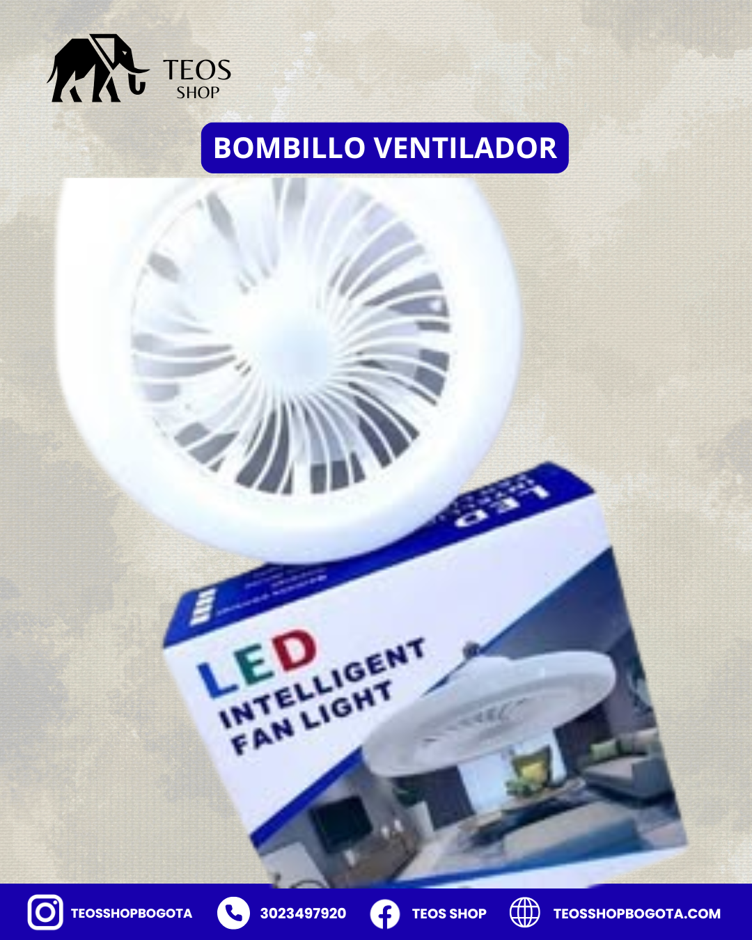 Bombillo Ventilador