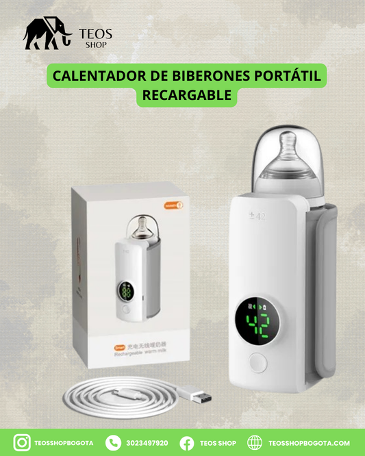 Calentador de Biberones Portátil Recargable