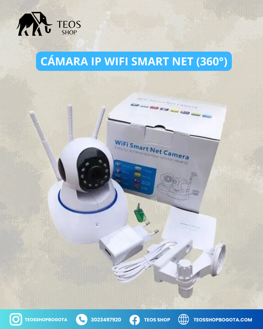 Cámara IP WiFi Smart Net (360°)