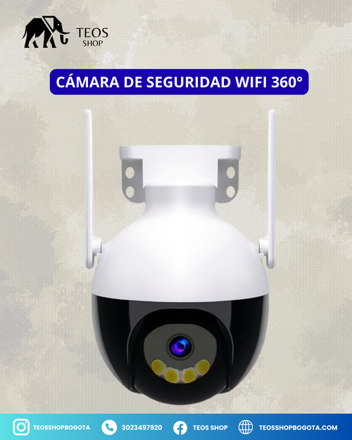 Cámara de Seguridad WiFi 360°