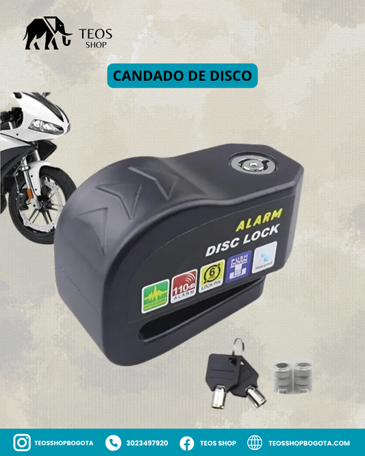 Candado de disco