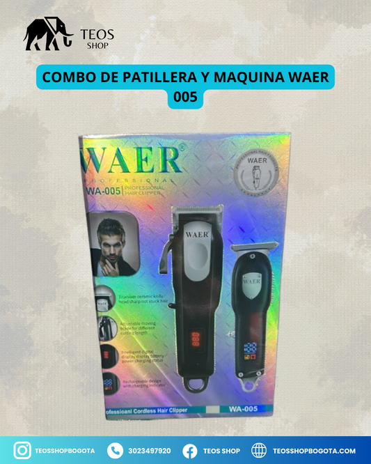 Combo de Patillera y Maquina Waer 005