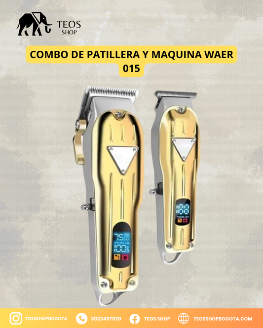 Combo de Patillera y Maquina Waer 015