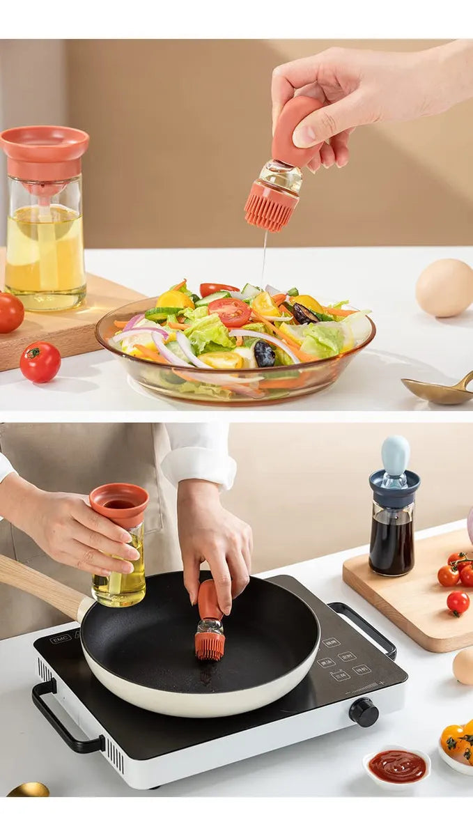 Dosificadores de aceite con gotero