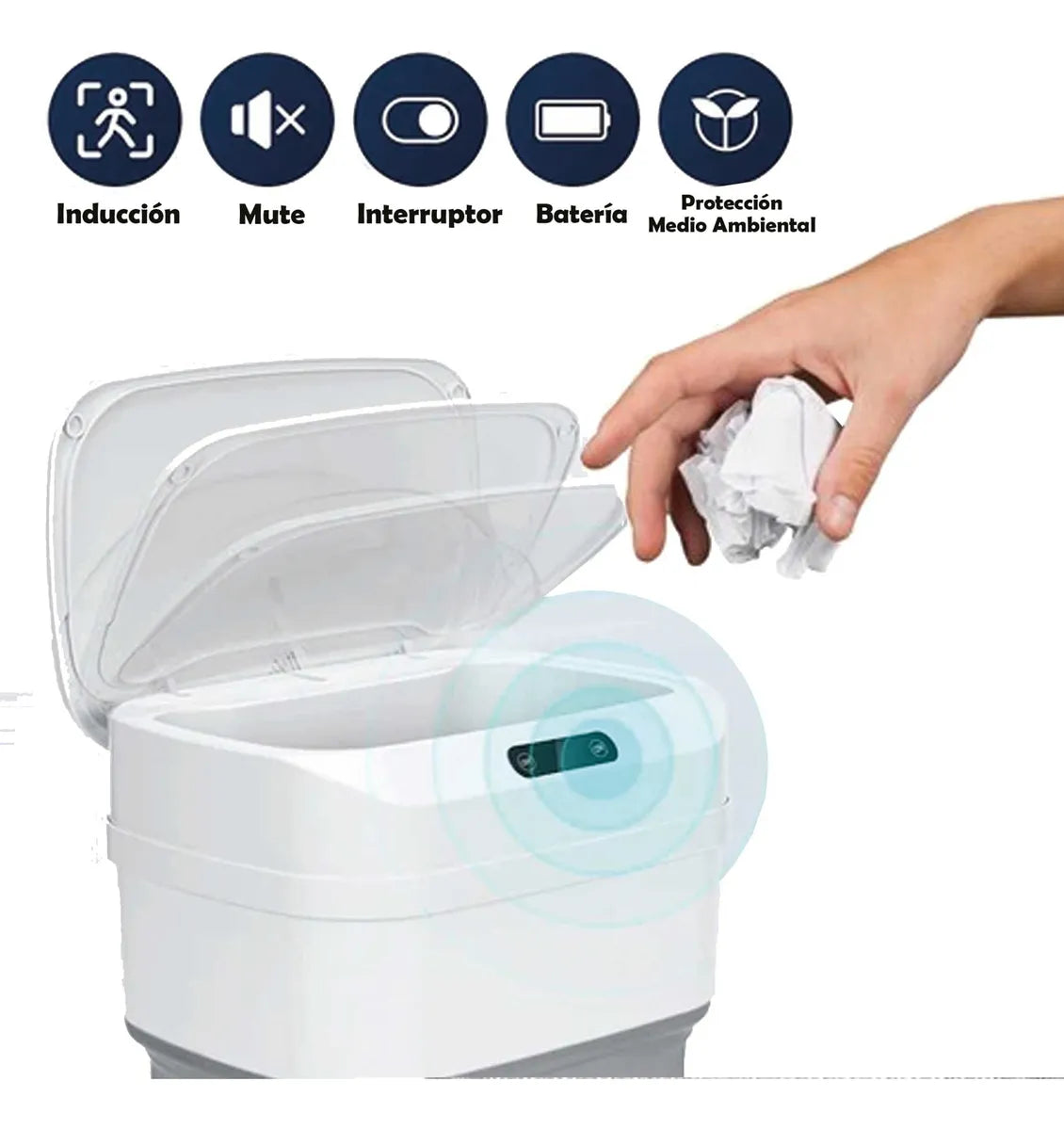 Papelera Inteligente con Sensor