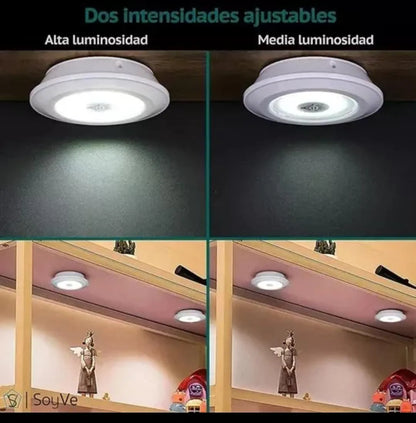Luces LED adhesivas con control remoto