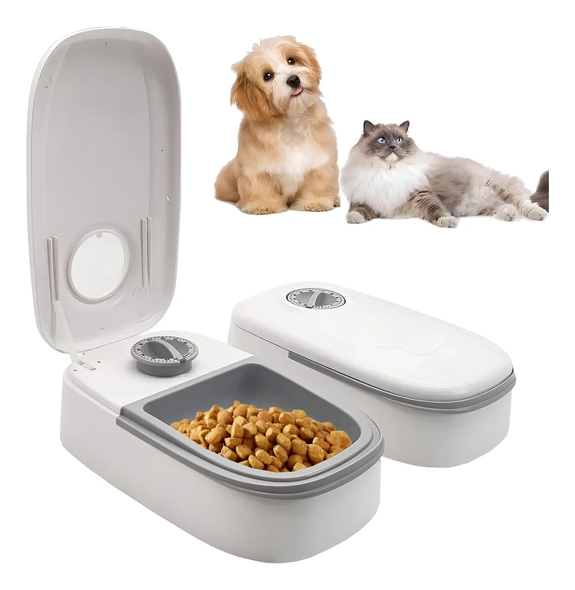 Comedero de mascota con sensor