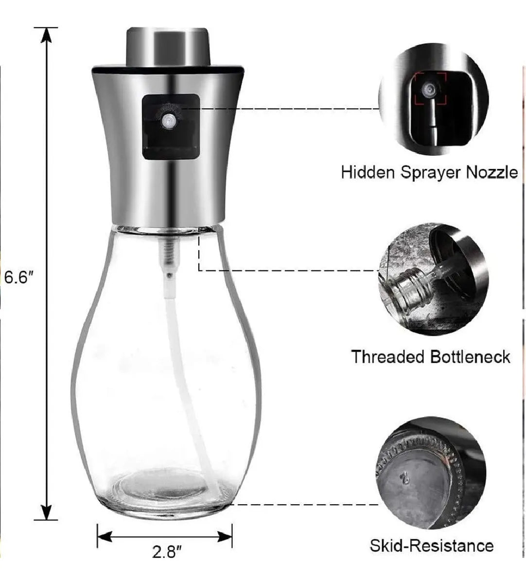 Atomizador de aceite tipo spray