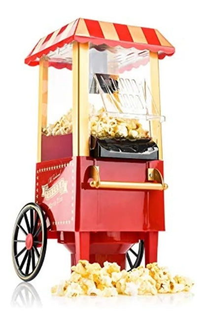 🍿 Máquina de Crispetas Retro Estilo Cine – Eléctrica y Compacta
