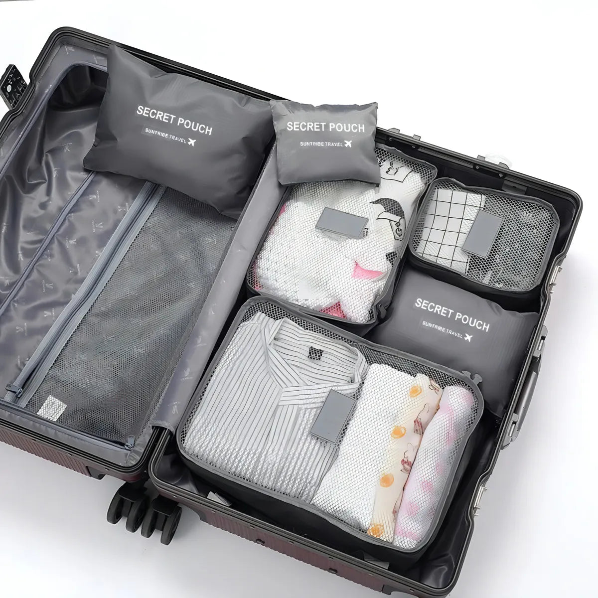 Organizador de maleta X6 piezas