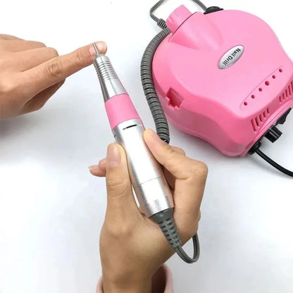 Pulidor eléctrico profesional de uñas con pedal