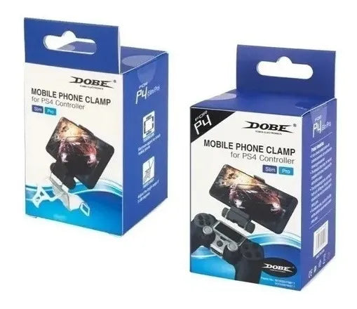 Soporte Dobe para mando P4 con clip para celular