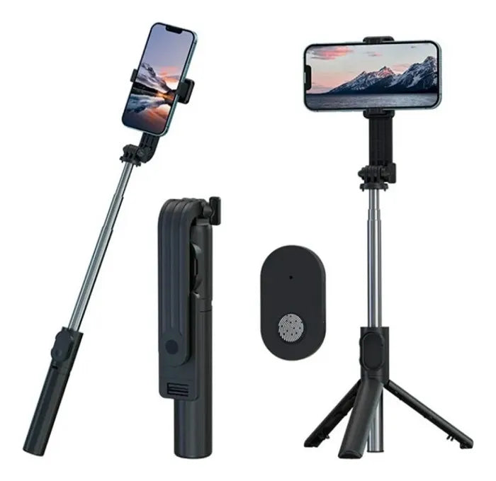Trípode – selfie stick con control remoto