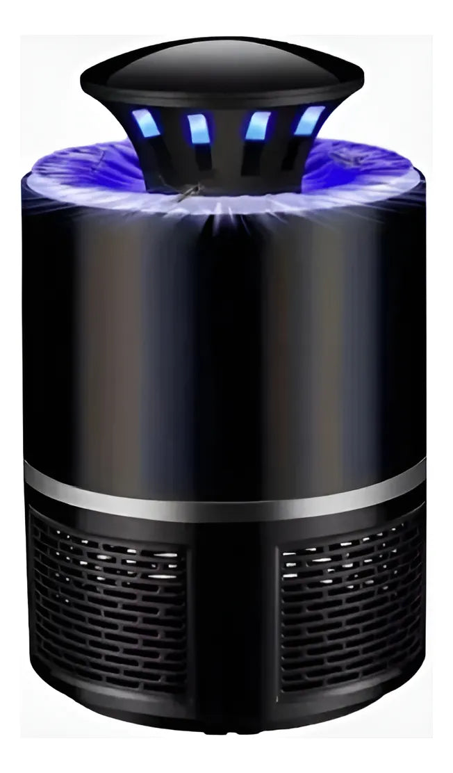 Atrapa mosquitos eléctrico con luz UV y ventilador silencioso