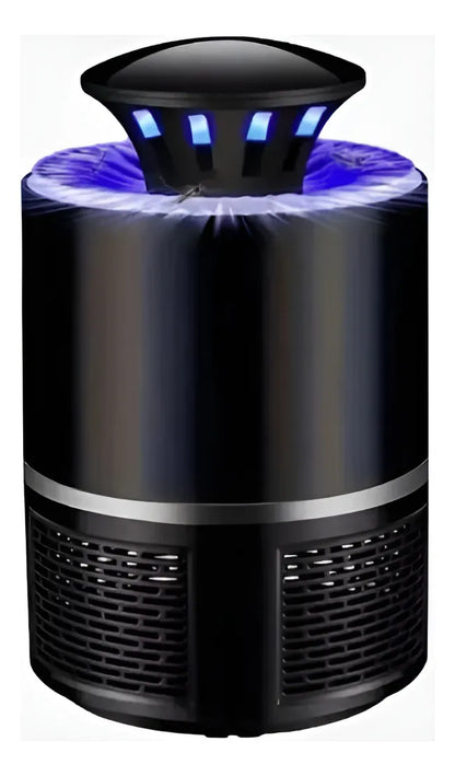 Atrapa mosquitos eléctrico con luz UV y ventilador silencioso