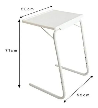 Mesa plegable ajustable multiusos