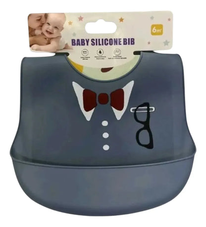 Babero de Silicona para Bebé