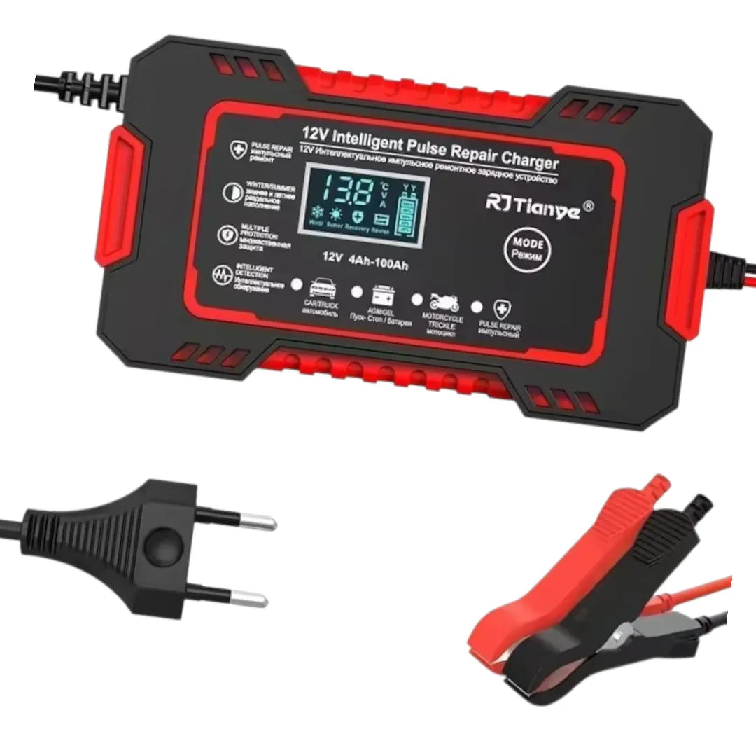 Cargador de Batería Inteligente 12V