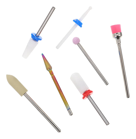 Brocas de Cerámica para Uñas (Set de 7 piezas)