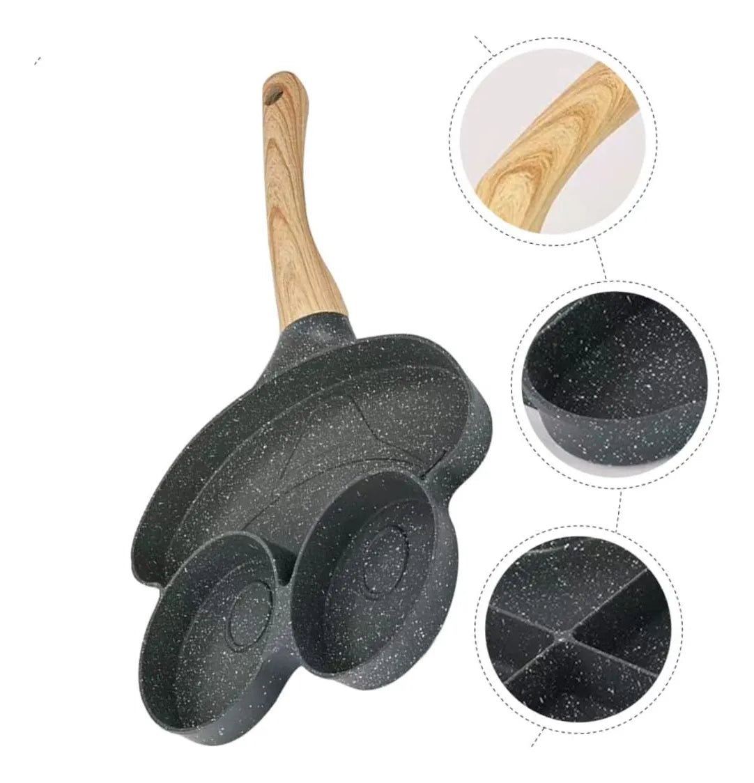 Sartén Antiadherente con Forma de sapo