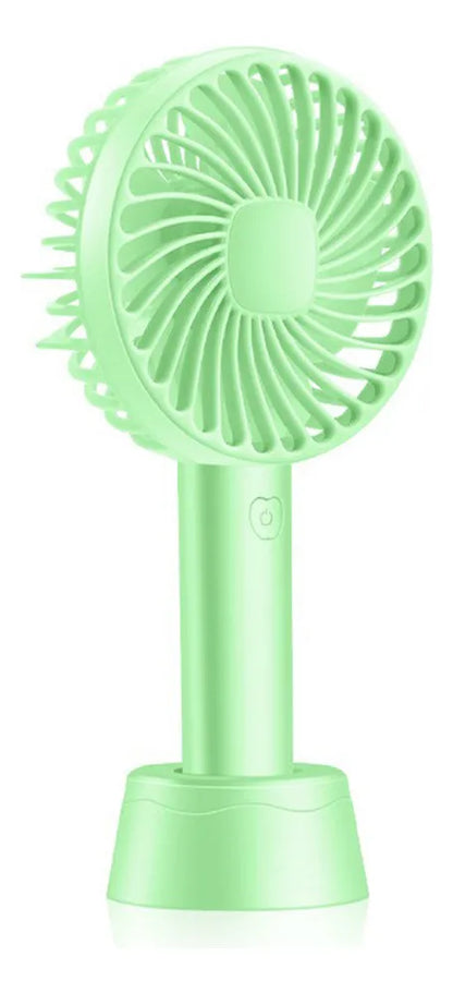 Ventilador portátil recargable de mano