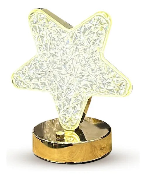 Lampara de mesa estrella