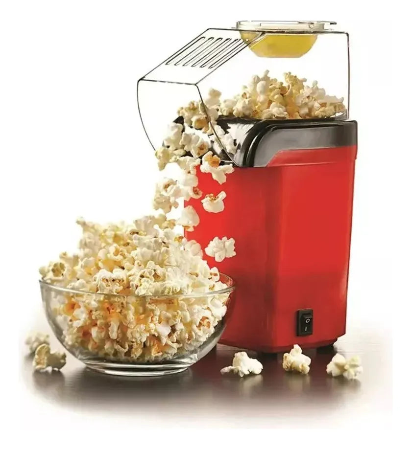 🍿 Máquina de Crispetas Eléctrica Compacta – Rápida, Saludable y Moderna