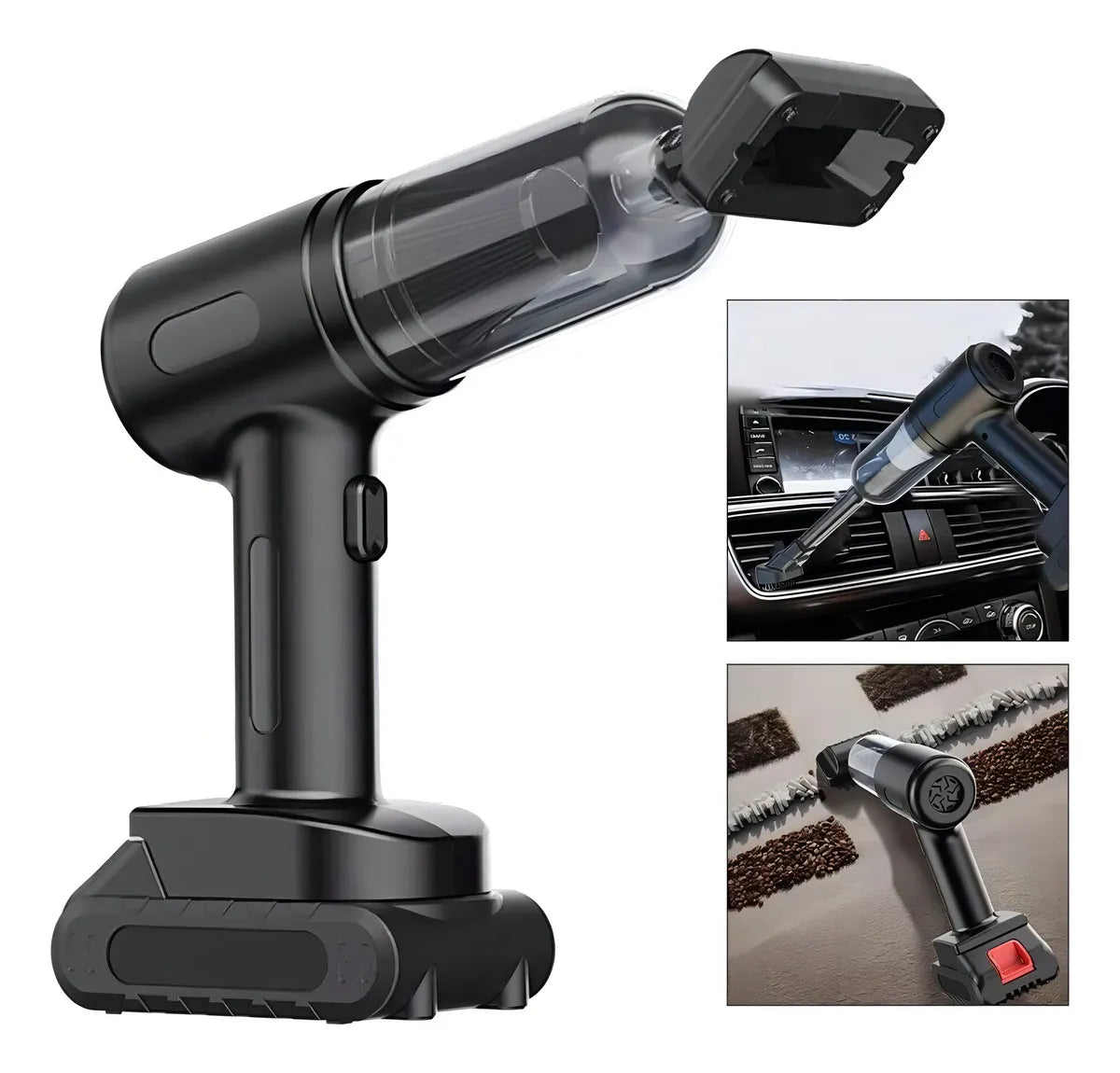 Aspiradora de carro con batería de 24v