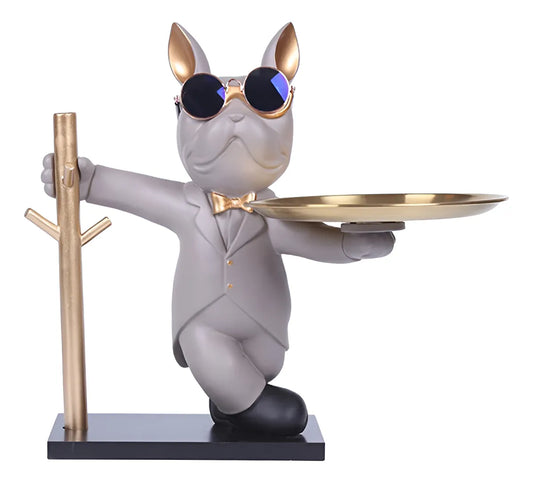 Escultura de perro