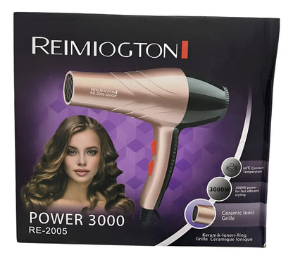 Secador de Cabello Profesional Reimiogton RE-2005 Power 3000