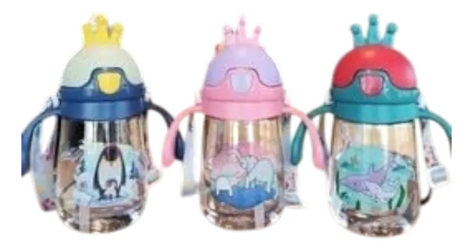 Mini Botella Animalito con Manija y Cinta