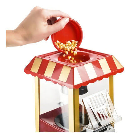 🍿 Máquina de Crispetas Retro Estilo Cine – Eléctrica y Compacta